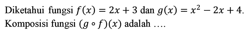 Kumpulan Contoh Soal Fungsi - Matematika Kelas 10 | CoLearn