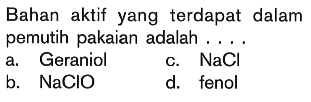 Kepanjangan dari surfaktan adalah...