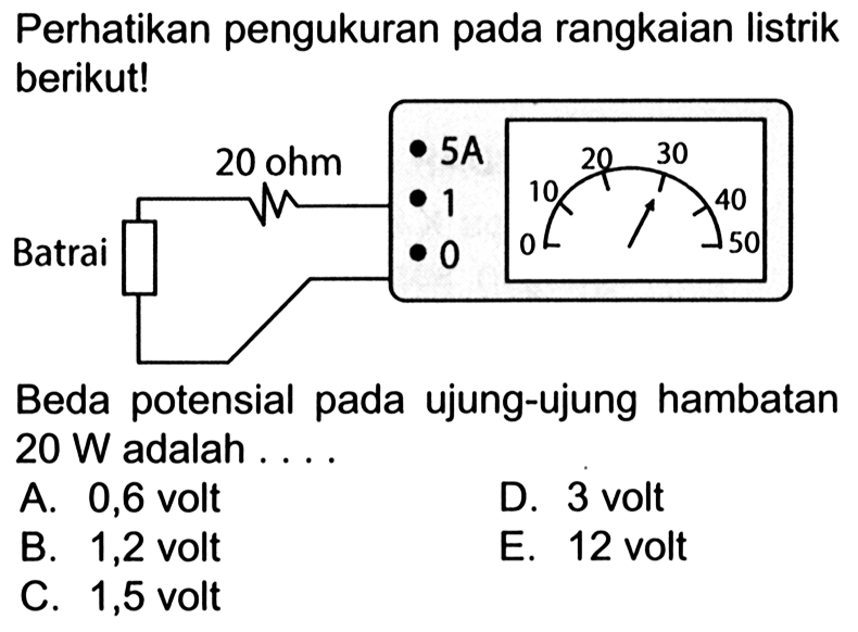 Kumpulan Contoh Soal Hukum Ohm  Fisika Kelas 12  CoLearn