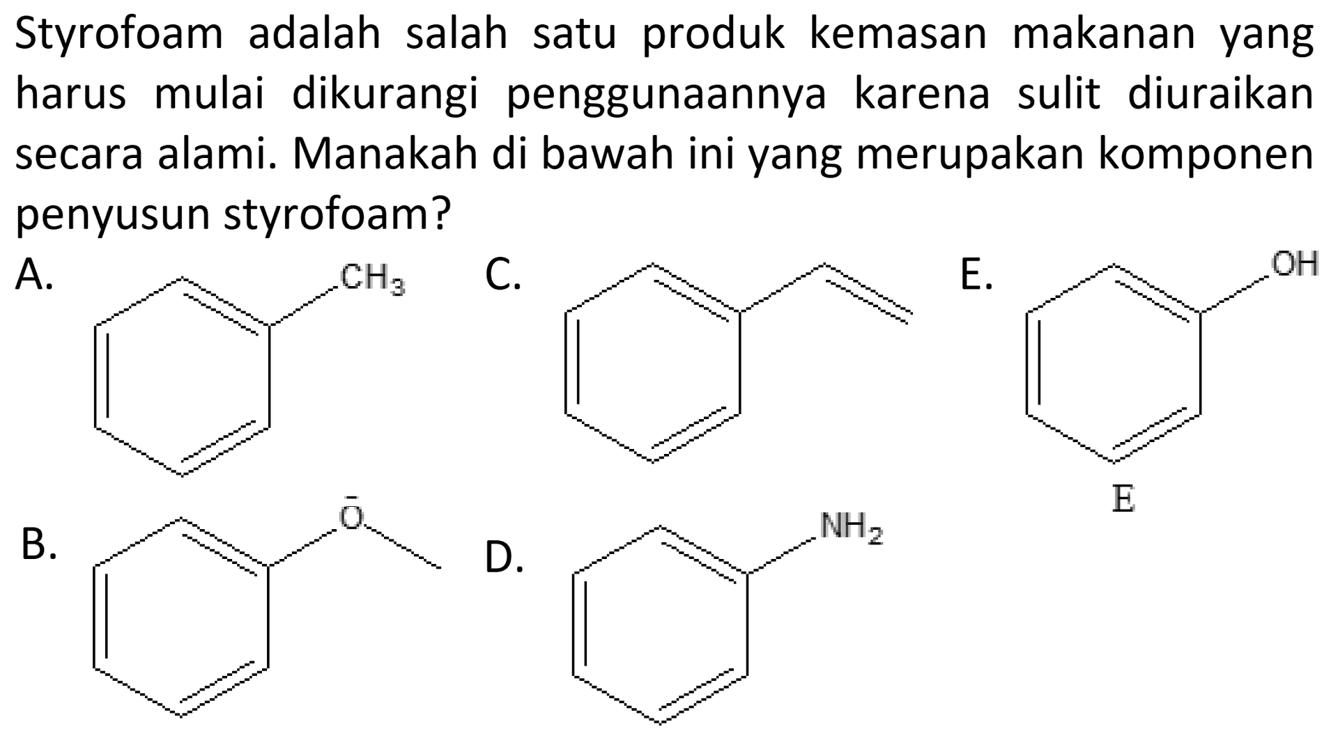 Kumpulan Contoh Soal Kegunaan Benzena Dan Turunannya Kimia Kelas 12 Colearn Halaman 5 5858