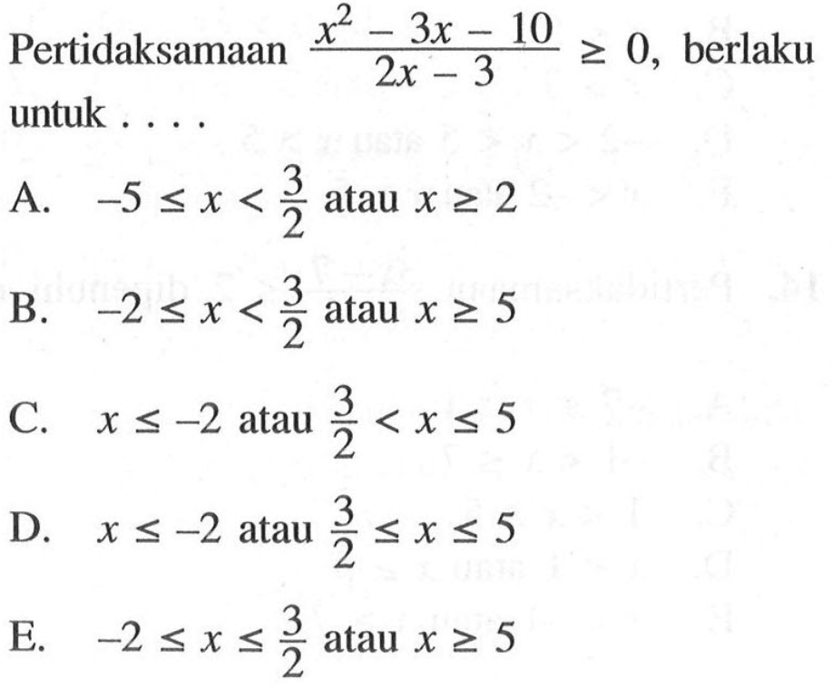 penyelesaian-pertidaksamaan-x-2-9x-14-x-2-2-x-8