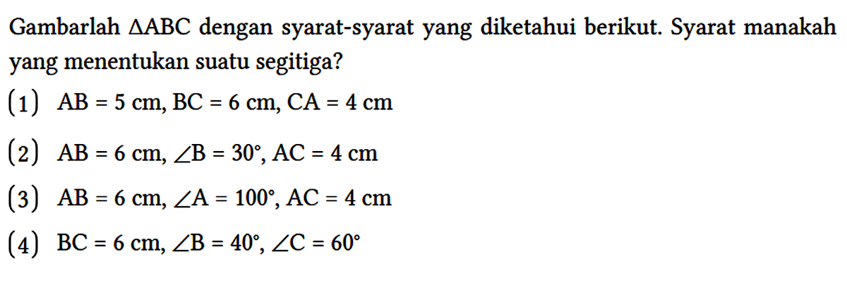 Kumpulan Contoh Soal Kekongruenan Bangun Bangun Geometri Matematika Kelas 8 Colearn 6066