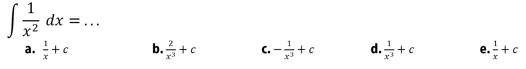 integral 1/x^2 dx=...