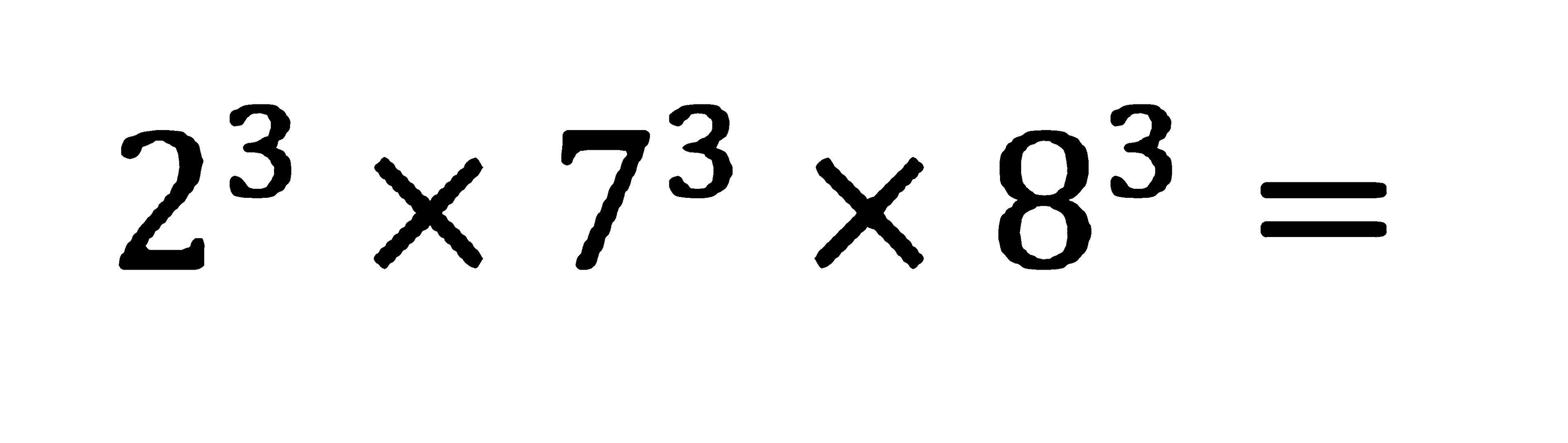 2^3 x 7^3 x 8^3 =