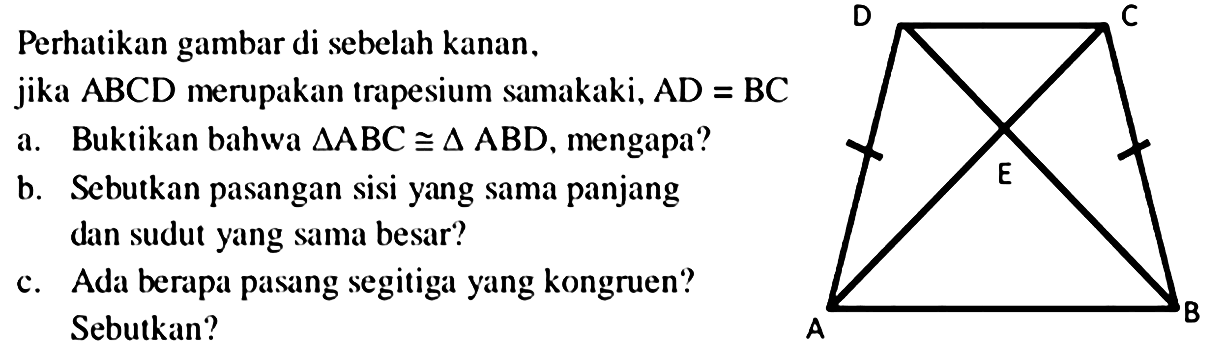 Kumpulan Contoh Soal Kekongruenan Dan Kesebangunan Matematika Kelas 12 Colearn Halaman 19 6058