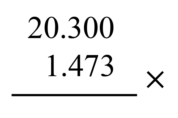 
 20.300  
 1.473  

