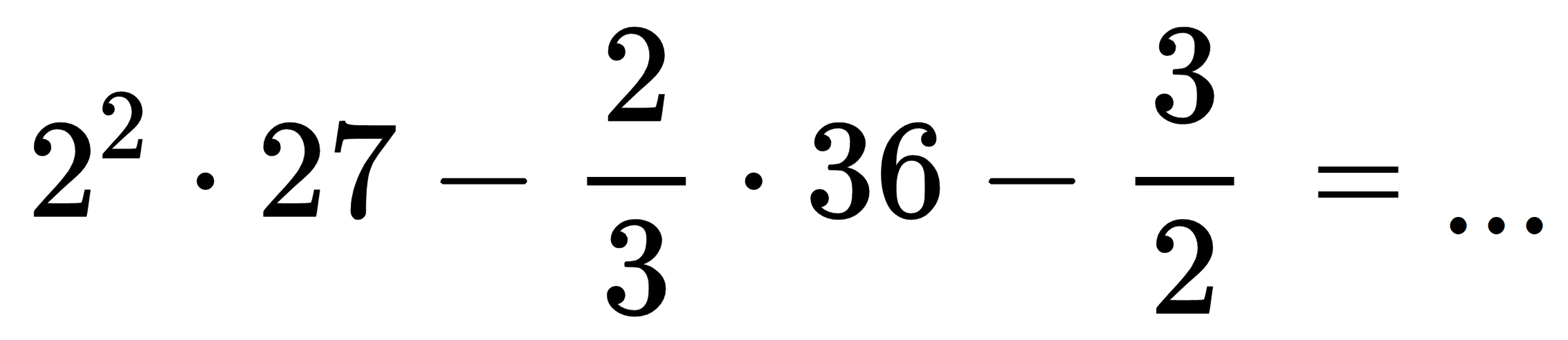 2^(2) . 27-(2)/(3) . 36-(3)/(2)=...