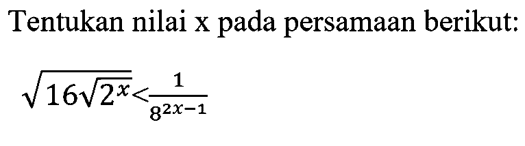 Apabila suatu deret memiliki nilai  a=2 , sedangkan  U 9=882 , hitunglah  U 7 ...