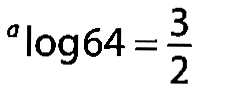 a log 64 = 3/2