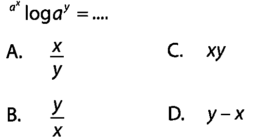 (a^x)log(a^y)=....