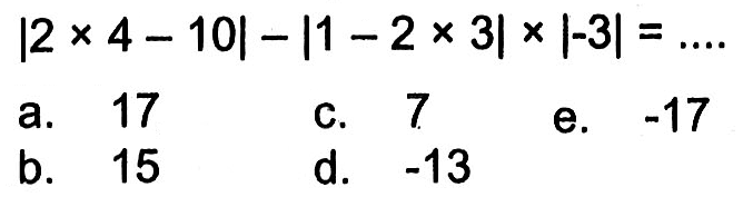 |2x4-10|-|1-2x3|x|-3|=....