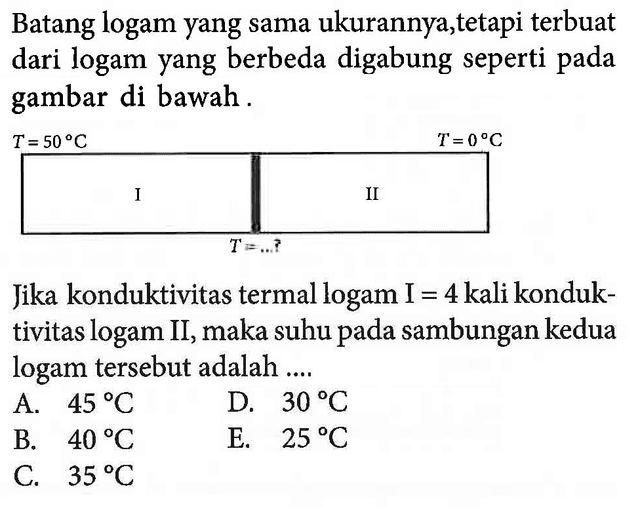 Kumpulan Contoh Soal Suhu Kalor Dan Perpindahan Kalor Fisika Kelas