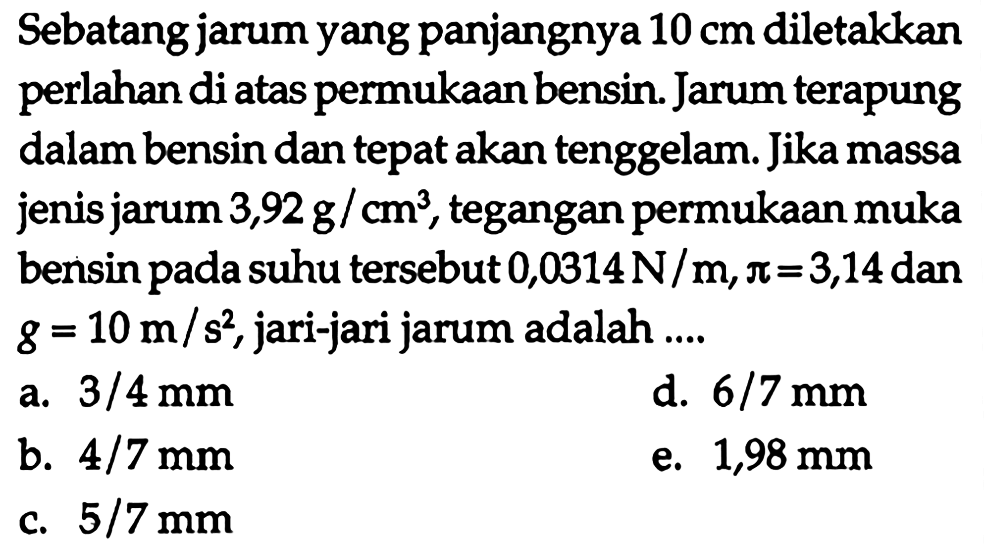 Kumpulan Contoh Soal Hukum Archimedes Fisika Kelas 11 Colearn Halaman 54 7887