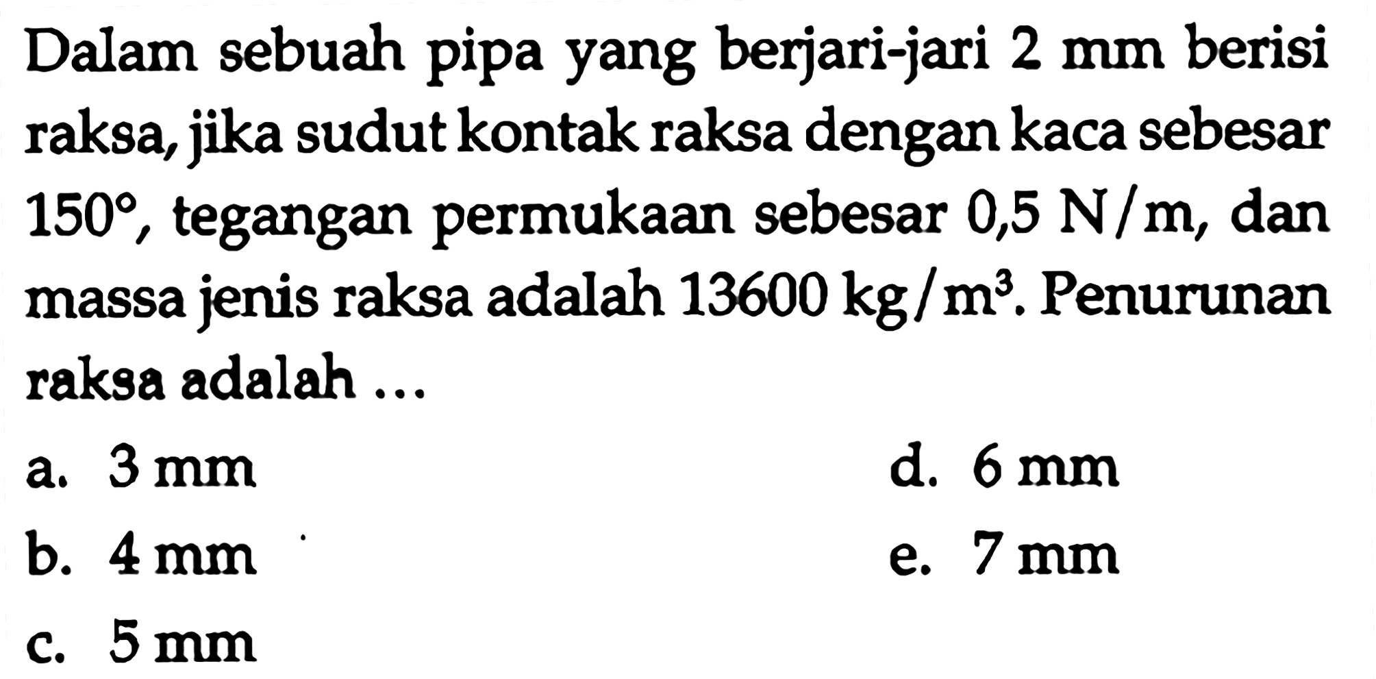Kumpulan Contoh Soal Tegangan Permukaan - Fisika Kelas 11 | CoLearn