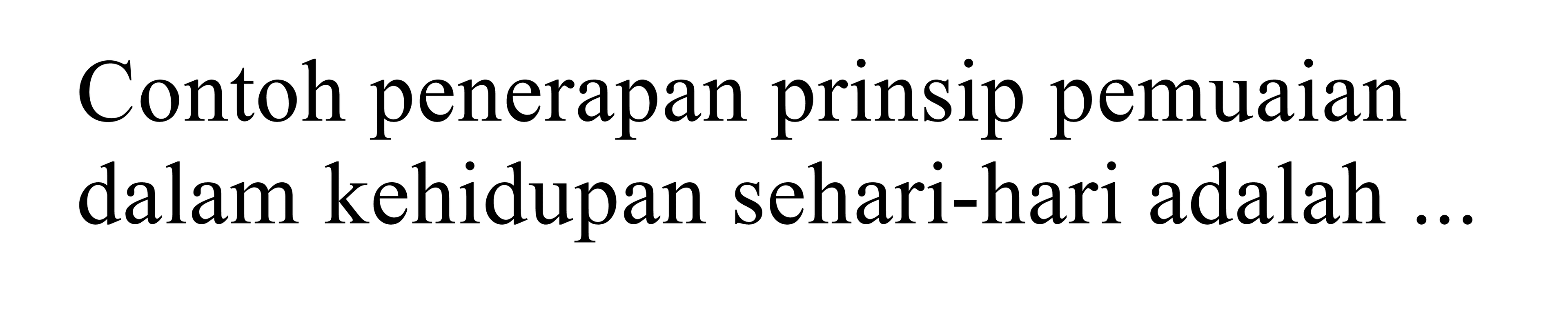 contoh penerapan prinsip pemuaian dalam kehidupan sehari-hari adalah