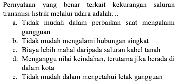 Kumpulan Contoh Soal Transmisi Energi Listrik - Fisika Kelas 12 | CoLearn