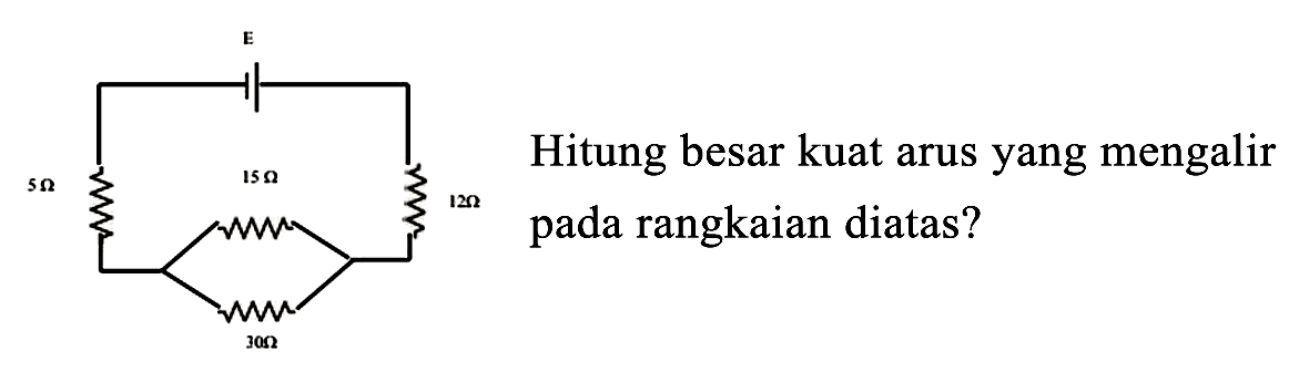 pada rangkaian diatas?