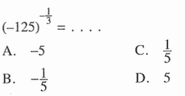 (-125)^(-1/3) =...