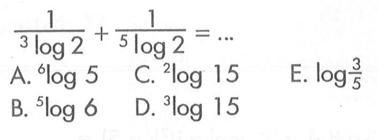 1/3log2+1/log2=...