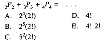 2P2+3P3+4P4= ...