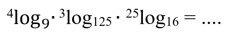 4log9.3log125.25log16=....