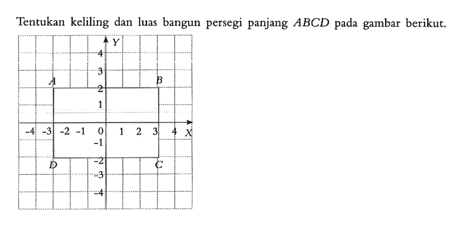 Kumpulan Contoh Soal Keliling dan Luas Persegi Panjang dan Persegi
