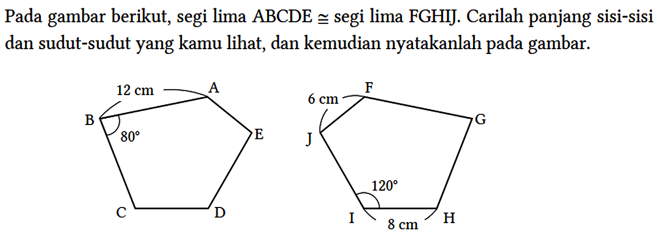 Kumpulan Contoh Soal Kekongruenan Bangun Bangun Geometri Matematika Kelas 8 Colearn Halaman 2 1790