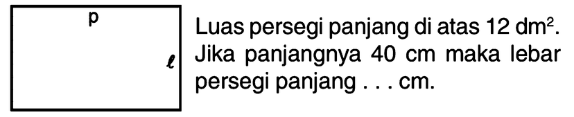 Kumpulan Contoh Soal Bangun Datar Matematika Kelas 5 Colearn 6994