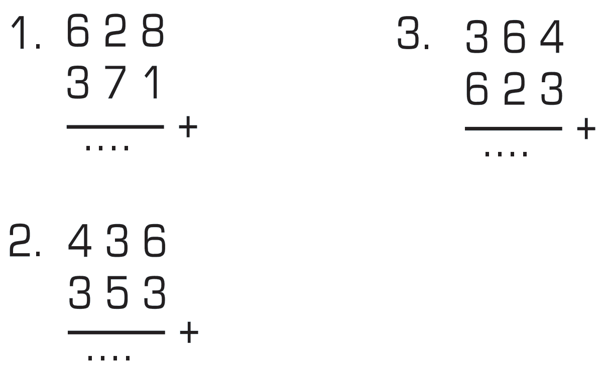 1. 628 3. 364 371 623 .... .... 2. 436 353 ....