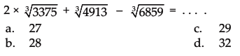 2 x 3375^(1/3) + 4913^(1/3) - 6859^(1/3) =...

