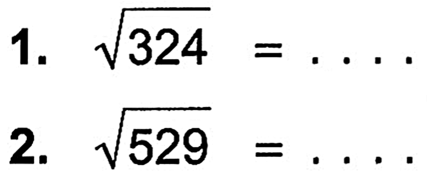 1. 324 = 2. 1529