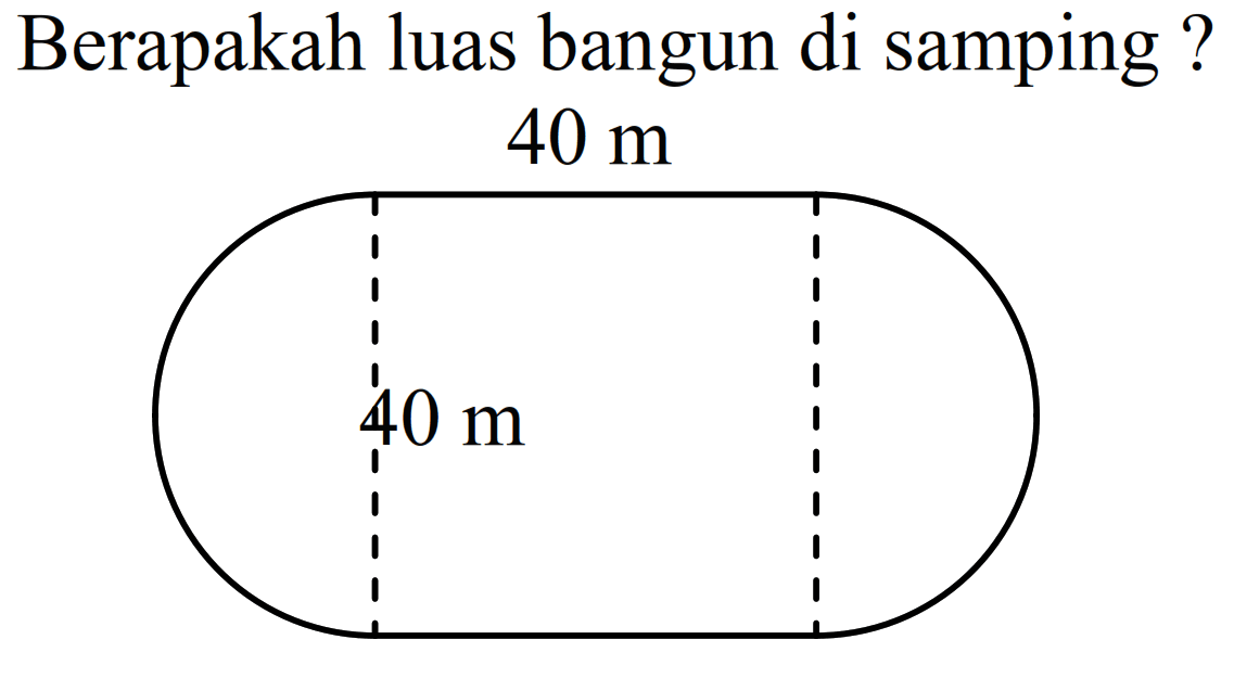 Berapakah luas bangun di samping? 4012