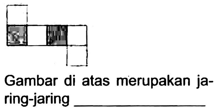 Gambar di atas merupakan jaring-jaring ...