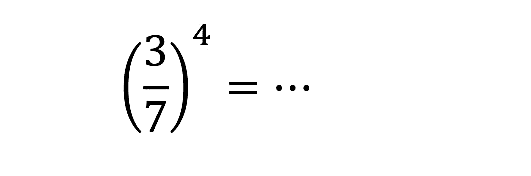 ((3)/(7))^(4)=..