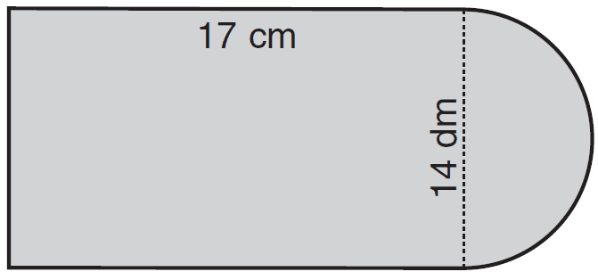 17 cm 14 dm