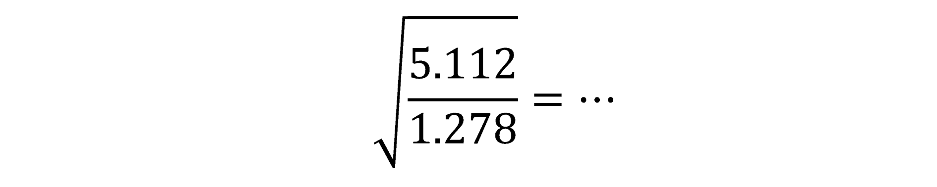 akar((5.112)/(1.278))=..